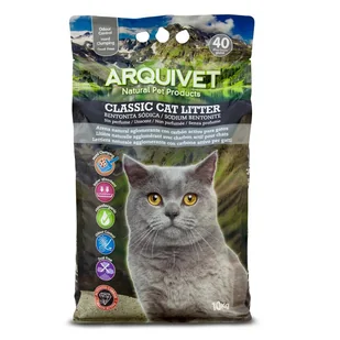 ARQUIVET Żwirek bentonitowy z aktywnym węglem 25 l/10 kg - Żwirek dla kotów - miniaturka - grafika 1
