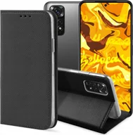 Etui i futerały do telefonów - Hello Case ETUI Z KLAPKĄ DO REDMI NOTE 11 4G / 11S 4G CZARNE ZAMYKANE MAGNETYCZNE FLIP - miniaturka - grafika 1