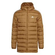 Kurtki męskie - adidas Kurtka męska (Down) Essentials Down Parka, Mesa, HK4644, S - miniaturka - grafika 1