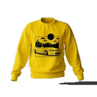 Odzież do sportów motorowych - Bluza Honda Civic VI żółta-L - miniaturka - grafika 1