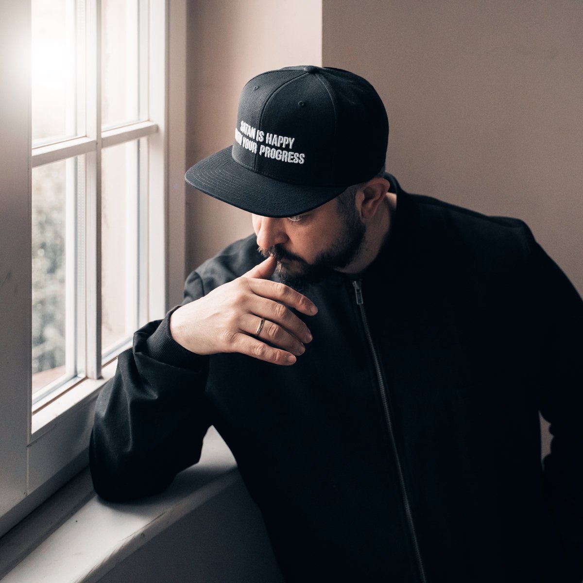 Czapka z Daszkiem Holy Blvk Satan Is Happy With Your Progress Snapback