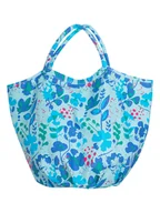 Torebki damskie - Overbeck and Friends Shopper bag "Viola" w kolorze niebieskim - 63 x 45 x 29 cm - miniaturka - grafika 1