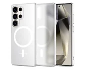 Etui i futerały do telefonów - Tech-Protect Magslim Magsafe do Samsung Galaxy S25 Ultra Matte/Ice - miniaturka - grafika 1