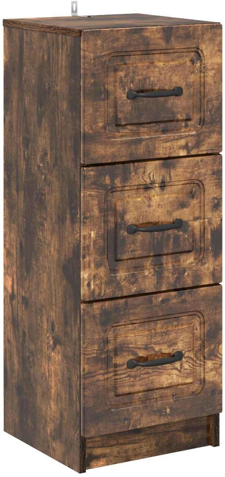 vidaXL vidaXL Szafka z Szufladami Dąb wędzony 33 x 34,5 x 87 cm