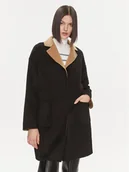 Płaszcze damskie - Liu Jo Płaszcz wełniany MF3241 T3505 Kolorowy Relaxed Fit - miniaturka - grafika 1