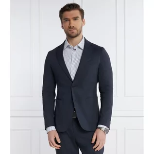 Marynarki męskie - BOSS Lniana marynarka P-Hanry-WG-241 | Slim Fit - grafika 1