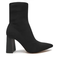 Botki damskie - Botki Aldo Plumtree 13816591 Czarny - miniaturka - grafika 1