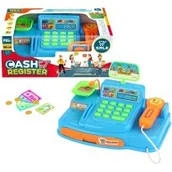 Zabawy w naśladowanie dorosłych - Kasa sklepowa na baterie Trifox - miniaturka - grafika 1