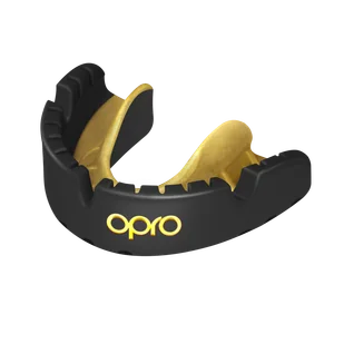 Opro Ochraniacz do aparatów Gold Braces GEN5 Czarny/Złoty - Ochraniacze do sportów walki - miniaturka - grafika 1