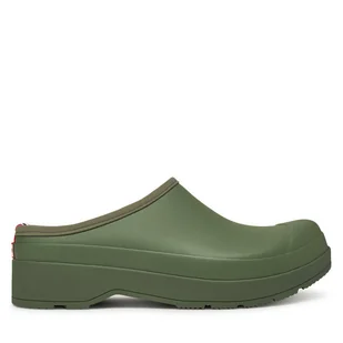 Klapki Hunter Play Clog MFF9052RMA Zielony - Klapki i japonki męskie - miniaturka - grafika 1