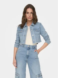 ONLY Kurtka jeansowa Wonder 15256098 Niebieski Regular Fit - Kurtki damskie - miniaturka - grafika 1
