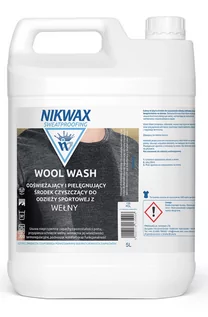 Środki do obuwia i ubrań - Płyn do prania wełnianej bielizny termoaktywnej Nikwax Wool Wash 5 L - grafika 1