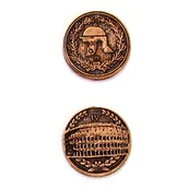 Gry planszowe - Rzymska Miedziana Metalowa Moneta 1 szt - miniaturka - grafika 1