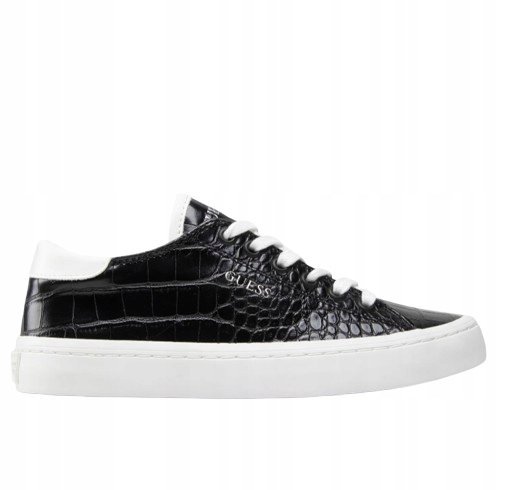 GUESS TRAMPKI DAMSKIE CZARNE SZNUROWANE 36 ŻNX