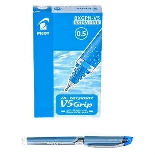 Pilot Cienkopis V5 Grip niebieski opakowanie 12 szt. - Długopisy - miniaturka - grafika 2