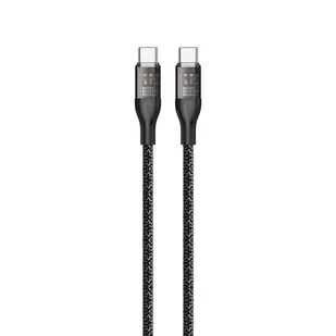 Kabel do szybkiego ładowania 120W 1m USB-C - USB-C Dudao L22C - szary - Kable USB - miniaturka - grafika 1