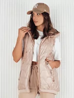 Kamizelki damskie - Kamizelka damska pikowana COLINE złota Dstreet TY4117-XL - miniaturka - grafika 1