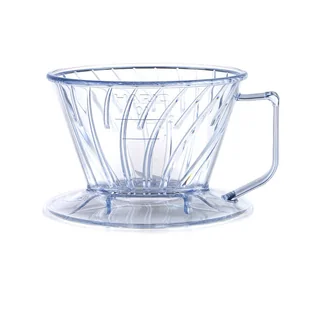 Plastikowy dripper HARIO Pegasus 01 PRZEŹROCZYSTY - Zaparzacze i kawiarki - miniaturka - grafika 1