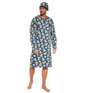 Piżamy damskie - Koszula nocna męska 110/08 Cornette-XXL - miniaturka - grafika 1