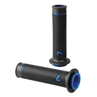 Części motocyklowe - Lampa 90581 Sport-Grip, uniwersalne uchwyty na kierownicę motocyklową, 2 sztuki, gumowe, prawe i lewe - niebieskie - miniaturka - grafika 1