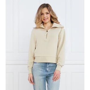 Tommy Hilfiger Bluza 1985 REG MINI CORP LOGO 1/2ZIP Regular Fit - Bluzy damskie - miniaturka - grafika 1