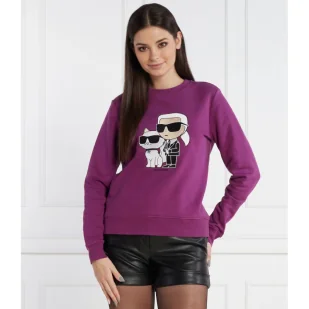 Karl Lagerfeld Bluza | Regular Fit - Bluzy damskie - miniaturka - grafika 1