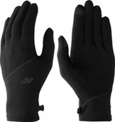 Rękawiczki - Rękawiczki 4F do ekranów dotykowych U081 czarny L - miniaturka - grafika 1