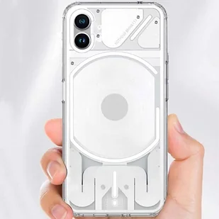 Etui ochronne obudowa pokrowiec Alogy Hybrid Clear Case do Nothing Phone 1 Przezroczyste + Szkło - Etui i futerały do telefonów - miniaturka - grafika 6