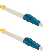 Patchcordy - Qoltec Patchcord Światłowodowy LC/UPC - LC/UPC SM 9/125 G652D 0,5m 54323 - miniaturka - grafika 1