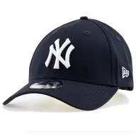 Czapki i chusty sportowe męskie - Czapka New Era League Basic 9Forty New York Yankees 10531939 - granatowa - miniaturka - grafika 1