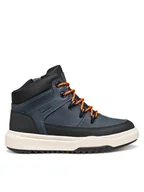 Buty dla chłopców - Geox Trzewiki J Bunshee B Abx J56FMA 0ME32 C4008 S Granatowy - miniaturka - grafika 1