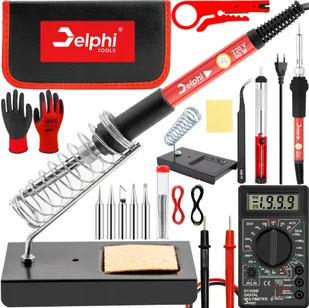 Delphi Tools LUTOWNICA KOLBOWA OPOROWA 60W ZESTAW - Lutownice - miniaturka - grafika 1