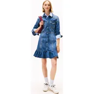 Sukienki - Tommy Jeans Jeansowa sukienka - miniaturka - grafika 1