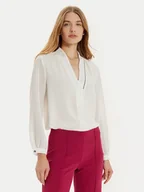 Bluzki damskie - Rinascimento Bluzka CFC0121170003 Biały Regular Fit - miniaturka - grafika 1