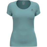 Koszulki i topy damskie - Koszulka z krótkim rękawem damska ODLO Active F-Dryight Eco BL Top Crew Neck - miniaturka - grafika 1