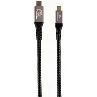 Kable USB - Kabel USB-C - USB-C CABLEXPERT USB 3.2 Gen. 2 100W 1.5 m Czarny - miniaturka - grafika 1