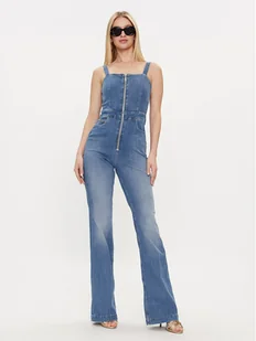 Guess Kombinezon Mariposa W4GD0O D5B42 Niebieski Regular Fit - Kombinezony - miniaturka - grafika 1
