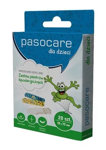 Paso Zestaw plastrów pasocare kids line x 20 szt - Apteczki i materiały opatrunkowe - miniaturka - grafika 1