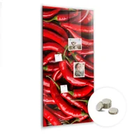 Tablice i flipcharty - Magnetyczny Organizer na Ścianę 120x60 cm - Papryczki chilli - miniaturka - grafika 1