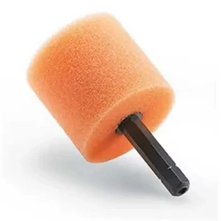 Akcesoria do mycia samochodu - Flex 517771 Mini gąbka polerska w kształcie walca, miękka, pomarańczowa - grafika 1