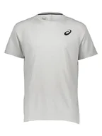 Koszulki sportowe męskie - asics Koszulka sportowa w kolorze jasnoszarym - miniaturka - grafika 1