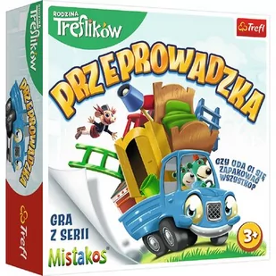 Trefl Przeprowadzka z Rodziną Treflików - Gry planszowe - miniaturka - grafika 1