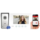 Domofony - Zestaw wideodomofonowy EURA Gamma VDP-42A3W Wi-Fi - miniaturka - grafika 1