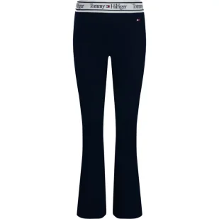 Tommy Hilfiger Legginsy | flare fit - Spodnie sportowe damskie - miniaturka - grafika 1