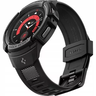 Spigen ACS05301 z paskiem Rugged Pro dla Galaxy Watch 5 Pro 45mm (czarny) - Akcesoria do zegarków - miniaturka - grafika 1
