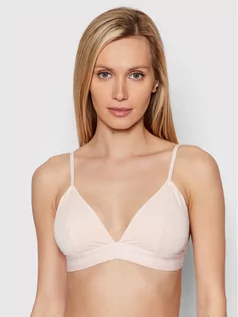 Biustonosze - Calvin Klein Underwear Biustonosz braletka 000QF6501E Różowy - grafika 1