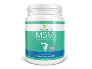 MEDVERITA MSM siarka organiczna (700g) Medverita - Leki przeciwbólowe - miniaturka - grafika 1