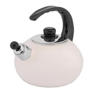 Czajniki na gaz - Czajnik emaliowany 2,5 l kremowy - miniaturka - grafika 1