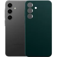 Etui i futerały do telefonów - Etui 3MK Silicone Guardx MagCase do Samsung Galaxy S24 Ciemno-zielony - miniaturka - grafika 1