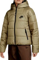 Kurtki damskie - Nike Kurtka Damska - Kaptur - Wodoodporna - Zielona - Rozmiar M - Sport Therma-Fit - DX1797-351 - miniaturka - grafika 1